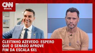 Vídeo: Tratei PEC do fim da escala 6x1 com Flávio Bolsonaro, diz Cleitinho | BASTIDORES CNN