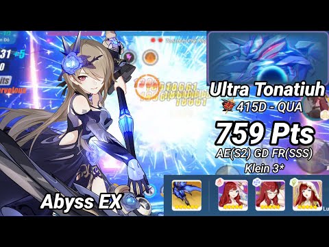 Redlotus D415: Ultra Tonatiuh (QUA) 759 Pts - AE(S2) GD FR Klein 3* [Honkai 5.9]