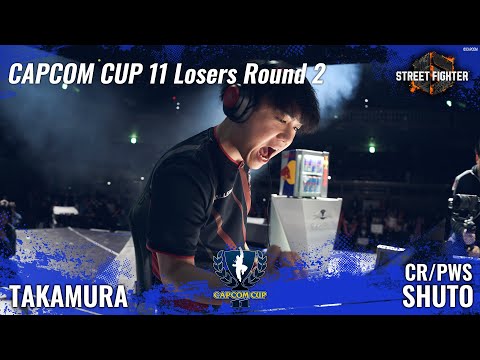 TAKAMURA（ケン/C）vs CR/PWS | SHUTO（豪鬼/C）「CAPCOM CUP 11 Top16 Losers Round 2」