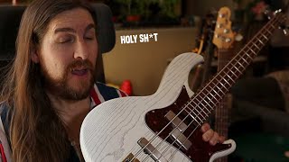 Video thumbnail for Hot Rodded Budget Bass - Harley Benton JP-45OP Review by AMP