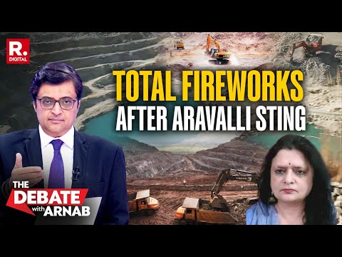 Aravalli Sting: Fireworks On Arnab's Debate As BJP Spokesperson Loses Cool | Watch