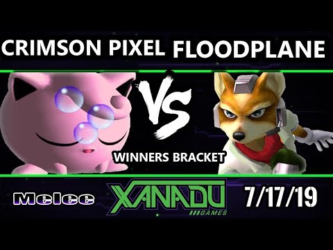 S@X 311 SSBM - Crimson Pixel (Jigglypuff) Vs. Floodplane (Fox) Smash Melee Winners Round 1