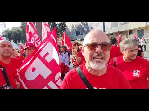 Le parole di Aldo Marturano, Segr Gen Cgil Padova, da Piazza del Popolo a Roma l'8 ottobre