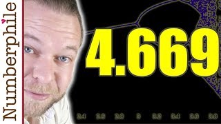 The Feigenbaum Constant (4.669) - Numberphile