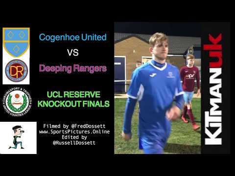 UCL Reservrs Knock out Final Deeping Rangers vs Cogenhoe United Highlights