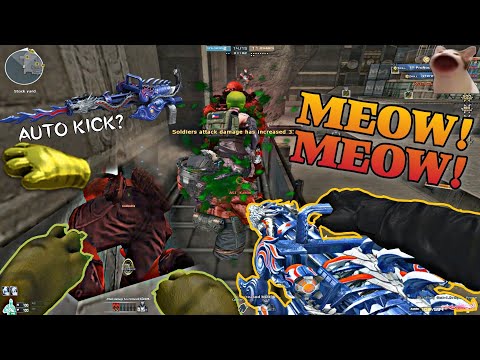 Gatling Gun-Infernal Dragon Prime/ Cat Gloves-Noble Gold HMX |CrossFire Philippines| MonarchZombieV4