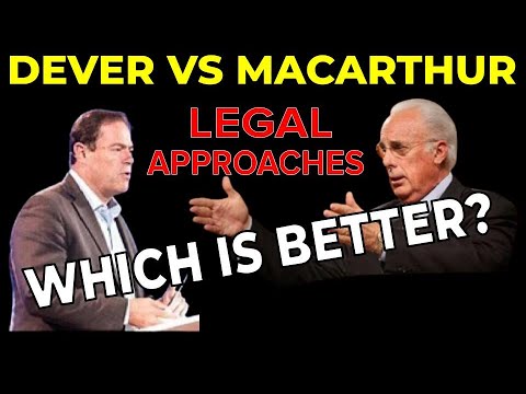 JOHN MACARTHUR vs MARK DEVER on CHURCH RESTRICTIONS - Which LEGAL APPROACH Is Better?