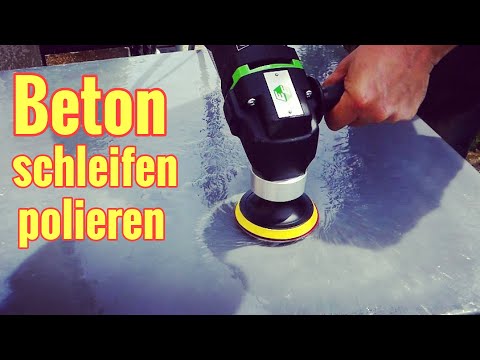 Beton schleifen und polieren - so geht´s!