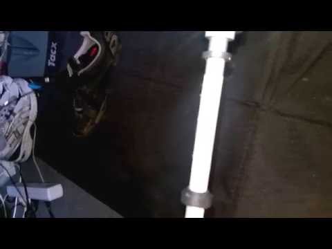 Tacx E-Thru ašis klasikiniams treniruokliams 12 mm x 1 video