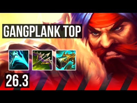 GANGPLANK vs IRELIA (TOP) | KR Master | 26.3