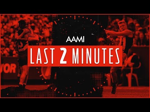 West Coast v Collingwood | AAMI Last Two Minutes | 2018 Toyota AFL Grand Final | AFL
