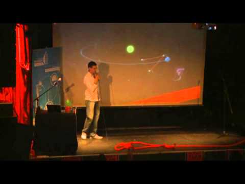 Science Slam im Wissenschaftsjahr: 2. Platz Simon Barke "Schwarze Löcher gegen den Klimawandel"