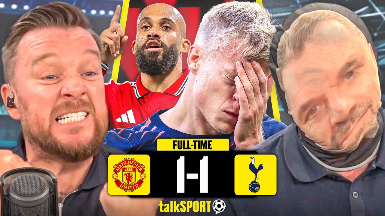 "GET THAT MASK OFF YOU MUG!" Jamie O'Hara HEAD LOSS as Spurs ESCAPE Defeat against Man Utd!