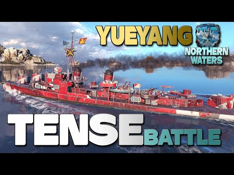 Destroyer Yueyang: Tense battle - World of Warships