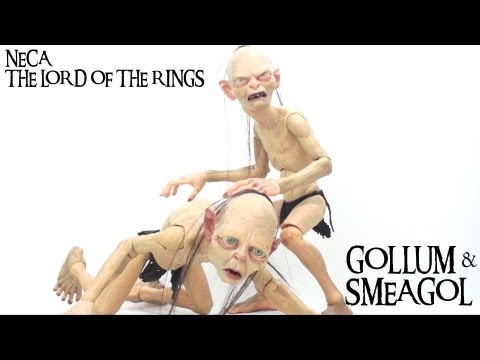 Video Review of the NECA 1/4 scale Gollum & Smeagol
