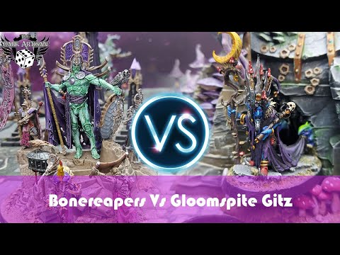 Ossiarch Bonereapers Vs Gloomspite Gitz Warhammer Age of Sigmar Battle Report