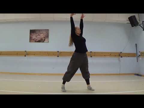 Streetjazz 2 oppvarmingsøvelse