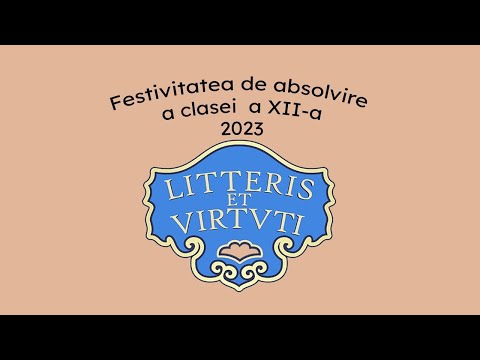 Festivitatea de absolvire a clasei a XII-a 2023 - Colegiul Național "Andrei Șaguna"