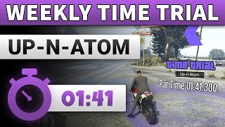 GTA 5 Time Trial This Week Up-N-Atom | GTA ONLINE WEEKLY TIME TRIAL UP-N-ATOM (01:41)