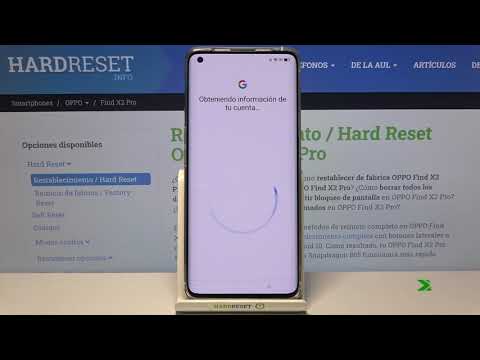 Cómo configurar un OPPO Find X2 Pro - configuración inicial