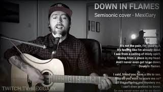 Down in Flames \\ Semisonic cover with lyrics - MexiGary