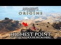 Assassin S Creed Origins Highest Peak On The Map I Can See My House From Here Achievement Trophy