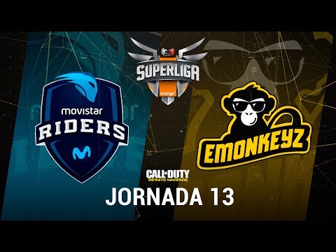 MOVISTAR RIDERS VS EMONKEYZ - #SuperligaOrangeCOD13 - Jornada 13 - T12