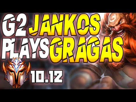 G2 Jankos Plays Gragas Jungle vs Evelynn - 10.12