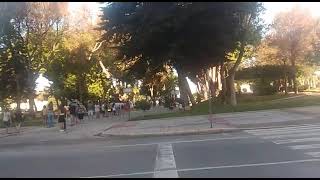 vacuna covid.. San Fernando agosto . parque de los patos.