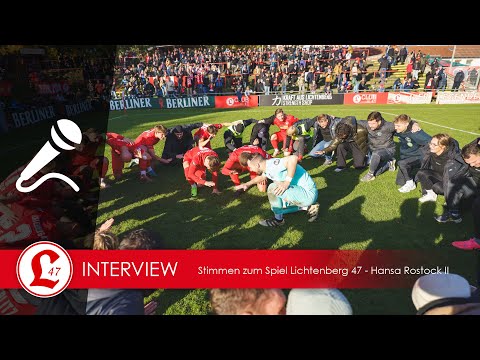 Comments on the match Lichtenberg 47 - Hansa Rostock II