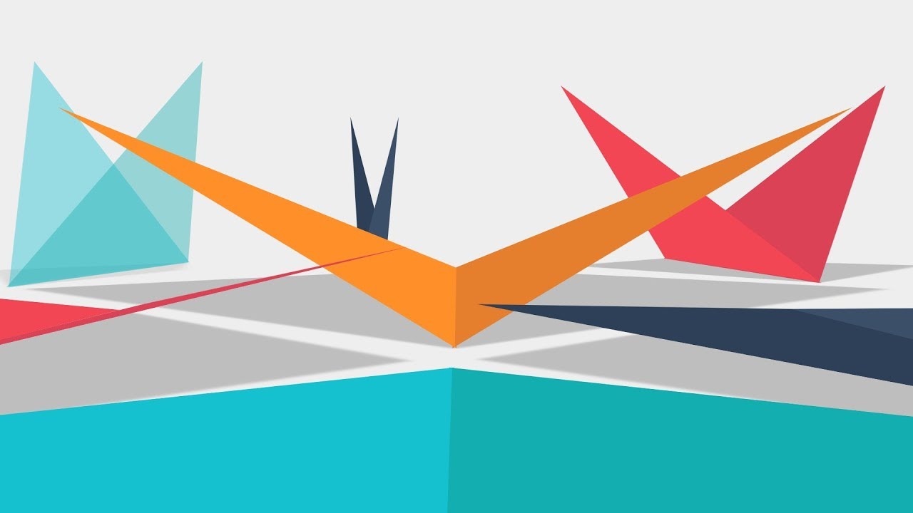 3D Fold Logo Reveal Template - After Effects Template | No Plugins Required