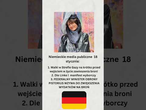 Niemieckie media publiczne 18 stycznia