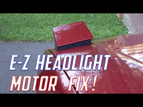 Fiero Firebird Corvette Headlight Motor Repair