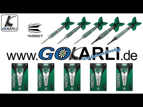 Target Steeldarts und Softdarts Agora Verde AV01 AV02 AV03 AV30 AV31 2018 90% Tungsten