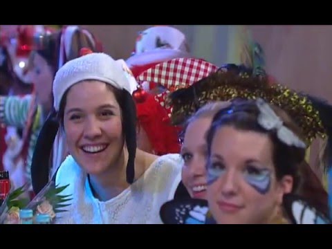 Jürgen Becker als Ne Hausmann bei Kölle Alaaf - Die Mädchensitzung 2016