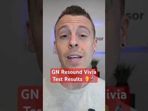 Resound Vivia Hearing Aid Test Results!!! #hearingaids #artificialintelligence #hearing #hearingloss