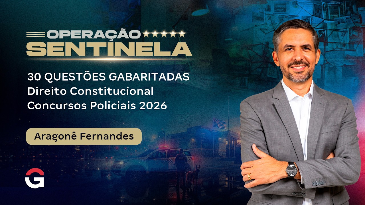 Direito Constitucional para Concursos Policiais em 2026: 30 questões Resolvidas e Comentadas