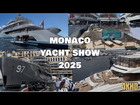 2025 MONACO YACHT SHOW COMPLETE WALK TOUR with YACHT SPECIFICATIONS@archiesvlogmc