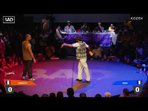 CREESTO vs NESS - Battle BAD 2023 - POPPING Semi-Final
