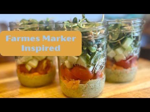 Farmers Market Mason Jar Salad