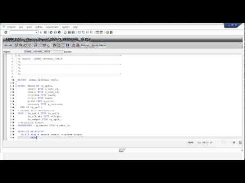 Learn SAP ABAP | SAP ABAP Online Training Part 6 | Simplilearn