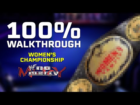 Women's Championship 100% Walkthrough - Championship Mode | WWF No Mercy