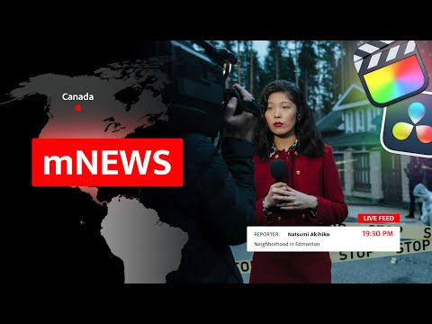 mNews — Professional News Broadcast Presets for Final Cut Pro — MotionVFX