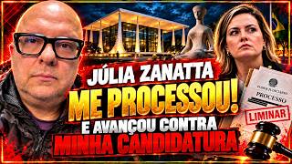 URGENTE! JÚLIA ZANATTA ME PROCESSA NA VÉSPERA DAS ELEIÇÕES