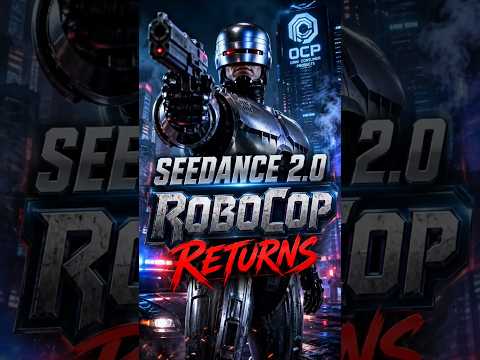 RoboCop returns with AI, made with Seedance 2.0