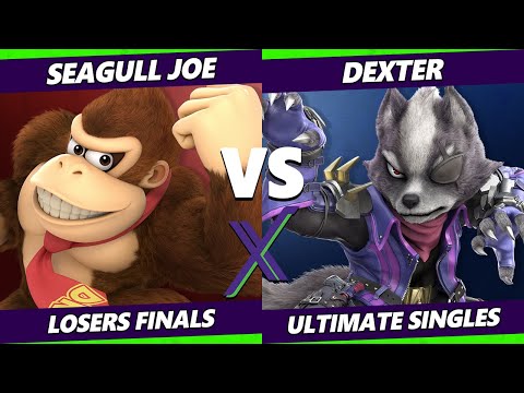 S@X 436 Losers Finals - Seagull Joe (Palutena, DK) Vs. Dexter (Wolf) Smash Ultimate - SSBU