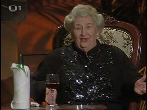 Hovory H z Paláce K,TV pořad,Česko,1996, Stella Zázvorková