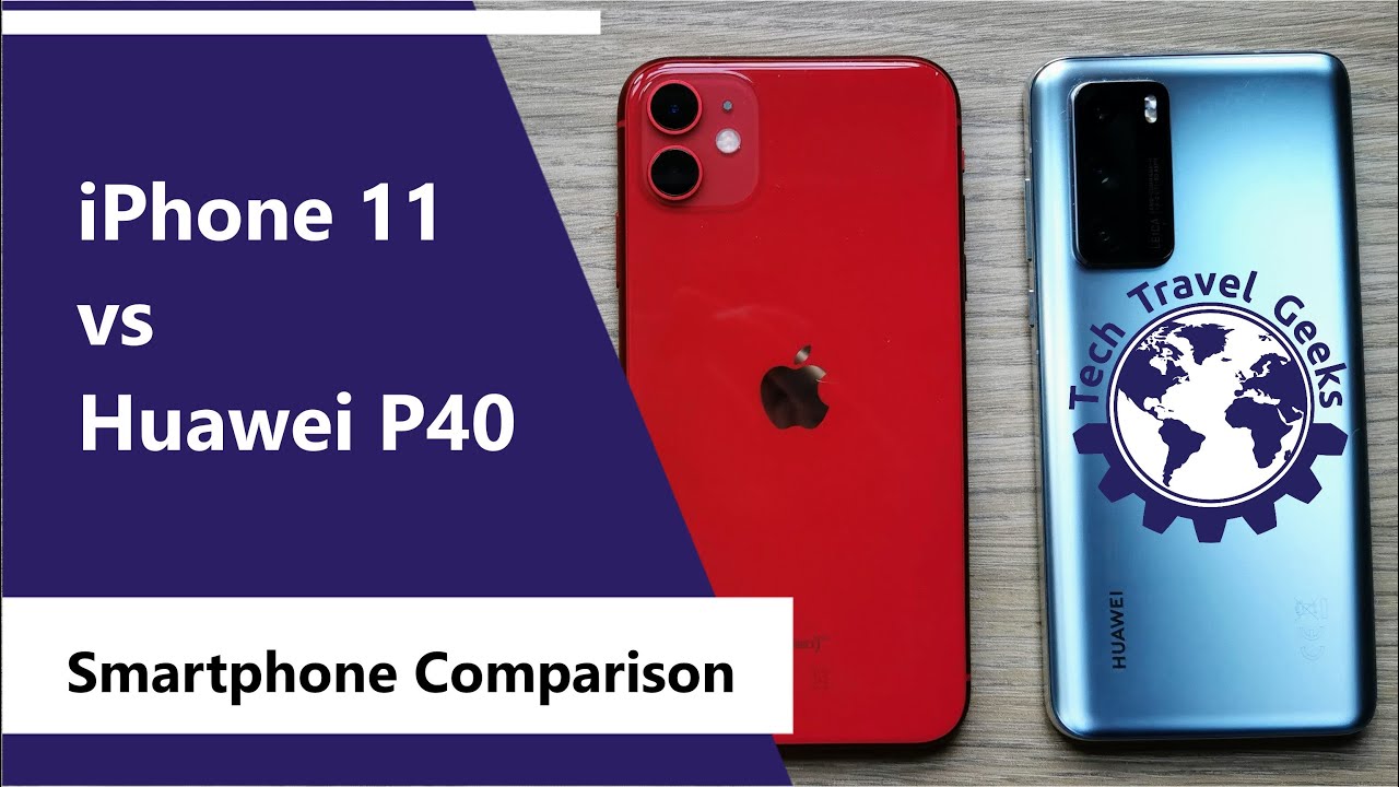 Apple iPhone 11 vs Huawei P40 - iOS vs EMUI - Premium Smartphone Comparison