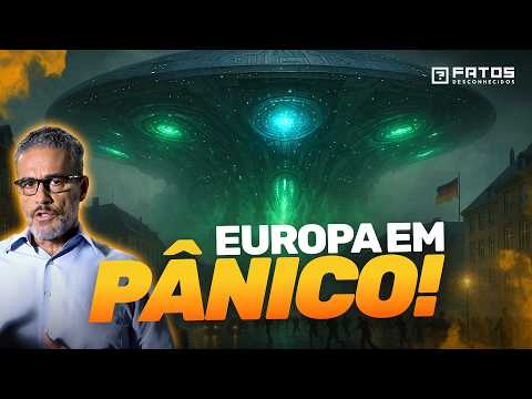 “NAVE-MÃE” de OVNIs surge em Kiel e libera NÉVOA misteriosa! - E Se For Verdade?