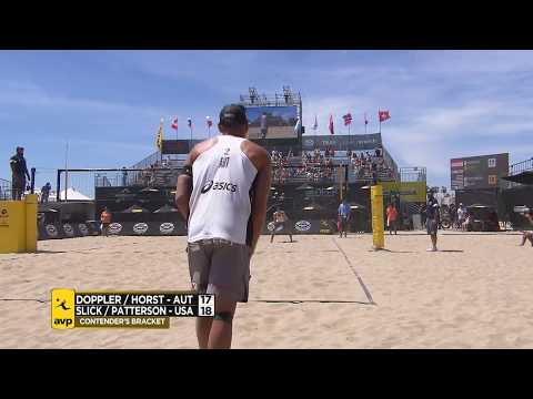 2018 FIVB Huntington Beach Open: Doppler/Horst vs Slick/Patterson